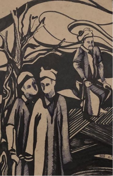 Elham Shiravi, Code A14-16, 2001, 0