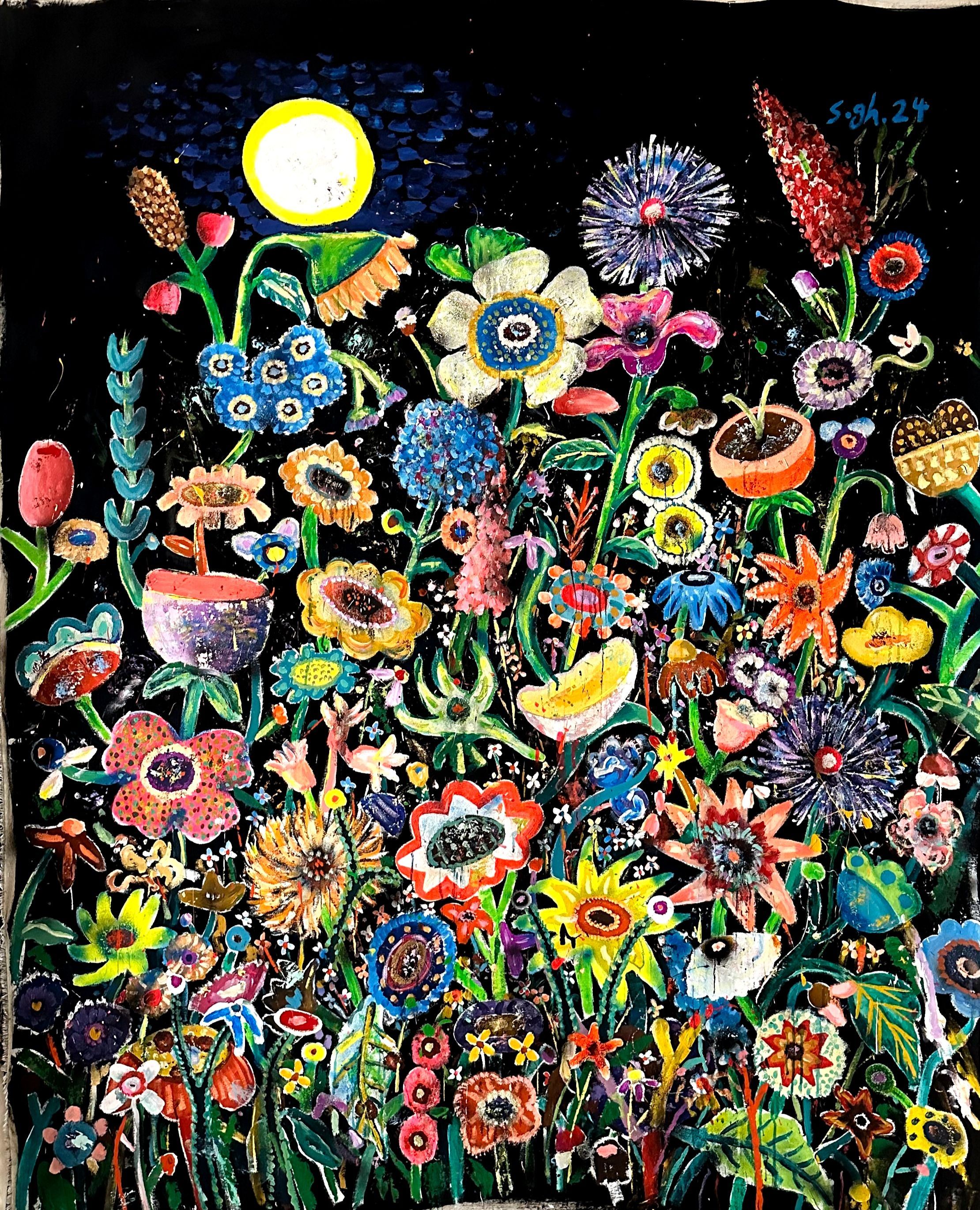 Saeed Gholami, Flowers 02, 2024