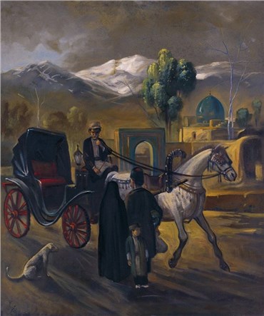 Painting, Kazem Chalipa, Untitled, , 26087