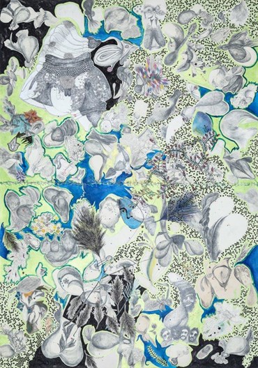 Painting, Shirin Mellatgohar, After the First Night, 2025, 80129