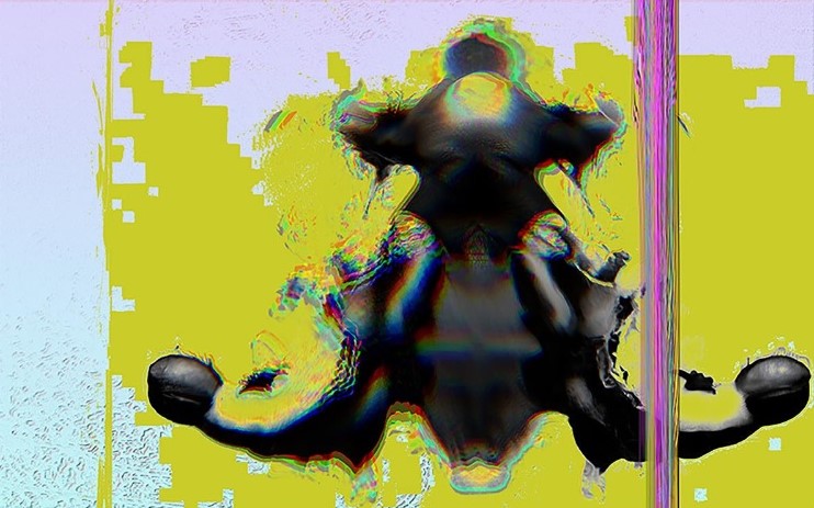 Shahryar Nashat, Reverse Rorschach, 2023