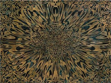 Painting, Mohammad Bozorgi, Universe, 2012, 14685