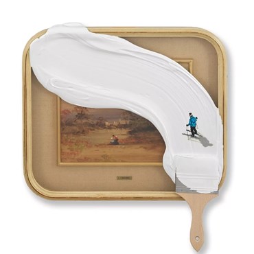 Painting, Golsa Golchini, A Light Wave, 2020, 79306