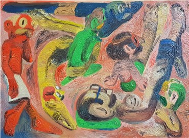 Painting, Milad Mousavi, Forza inter, 2020, 29903