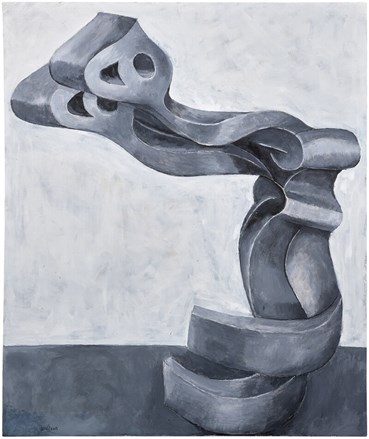 Painting, Parviz Tanavoli, Heech Lovers, 2013, 81146