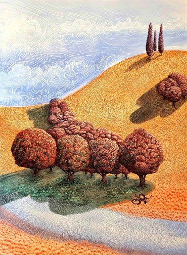 Painting, Arezoo Shahdadi, Cycler, 2021, 71389