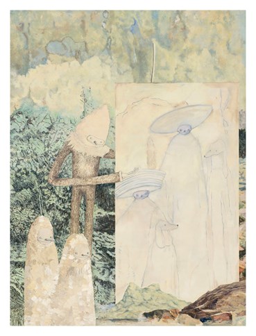 Painting, Sina Ghadaksaz, The Adventurers, 2024, 78897