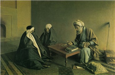 Painting, Mohammad Ghaffari (KamalolMolk), The Fortune, 1892, 6607