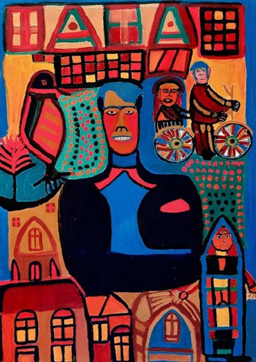 Painting, Baba Ghadar, Untitled, 2019, 76764