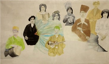 Painting, Ghasem Hajizadeh, Untitled, 1975, 7680
