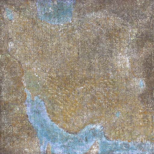 Farhad Moshiri, Map of Iran, 2000