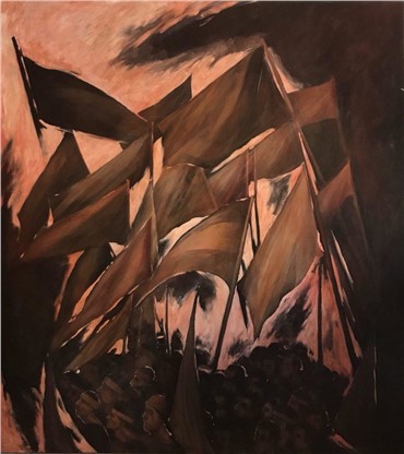 Painting, Samira Shakeri, Untitled, 2018, 16062