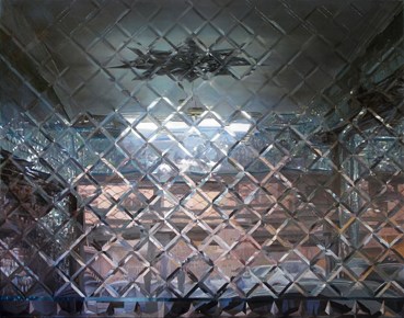 Painting, Iman Afsarian, Car Showroom, Mirror Hall, 2010, 19785