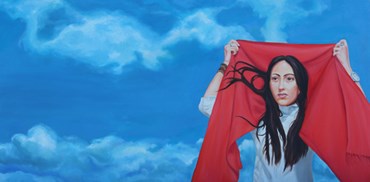 Painting, Setareh Hosseini, Perhaps Only the Wind Knows, 2015, 71650