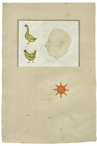 Painting, Laila Tara H, Chased by a Goose? Scared Like a Chicken, 2022, 76863