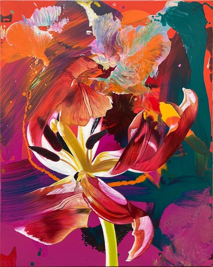 Franziska Maderthaner, Tulipmania 4, 2024