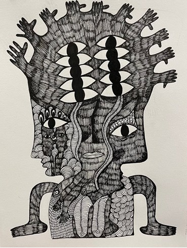 , Samaneh Atef, Untitled, 2023, 74100