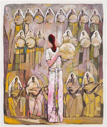 Painting, Ali Khosravi, Untitled, 2020, 35820