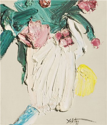 Painting, Manoucher Yektai, Peonies, 1966, 15752