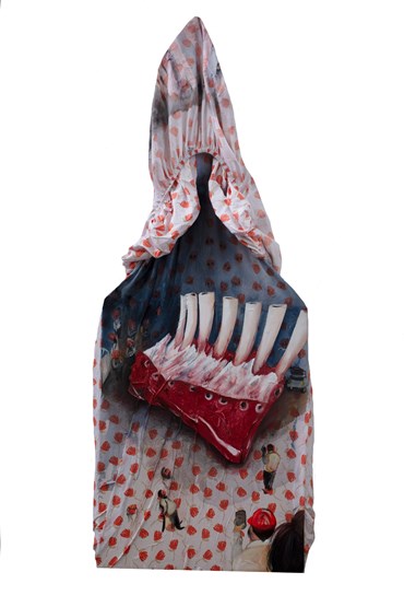 Mixed media, Sara Rahmanian, News in Bed, 2022, 72184