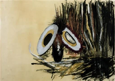 Works on paper, Shirazeh Houshiary, The Angel of Thought, 1987, 17994