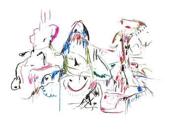 , Mahdad Alizadeh, 3 Flowers, 2024, 75374