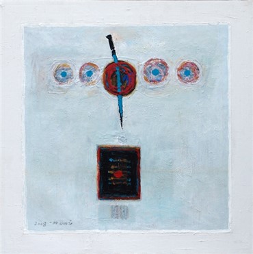 Painting, Ahmad Nasrollahi, Untitled, 2008, 877