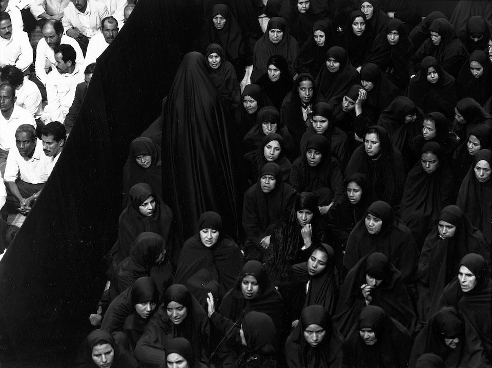 Shirin Neshat, Woman Leaving, 2000