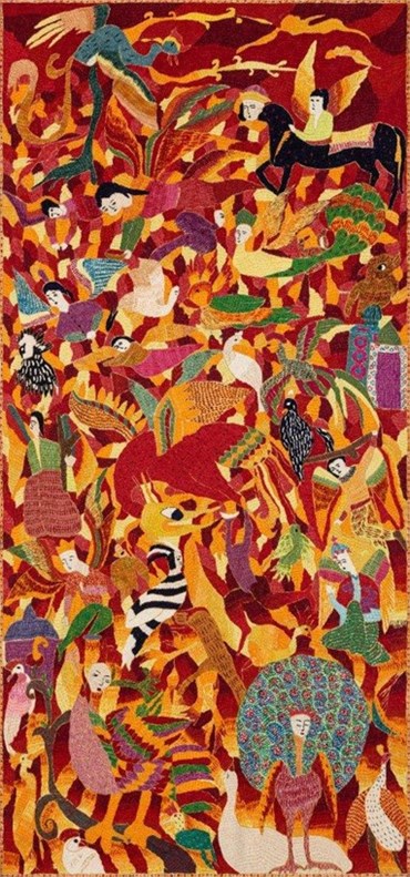 Others, Sara Soleimani Qashqai, Simorgh Appearing (Inspired by Conference of the Birds), 2024, 77477