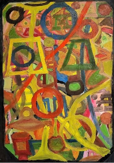 Painting, Kiyavash Danesh, Untitled, 2022, 77984