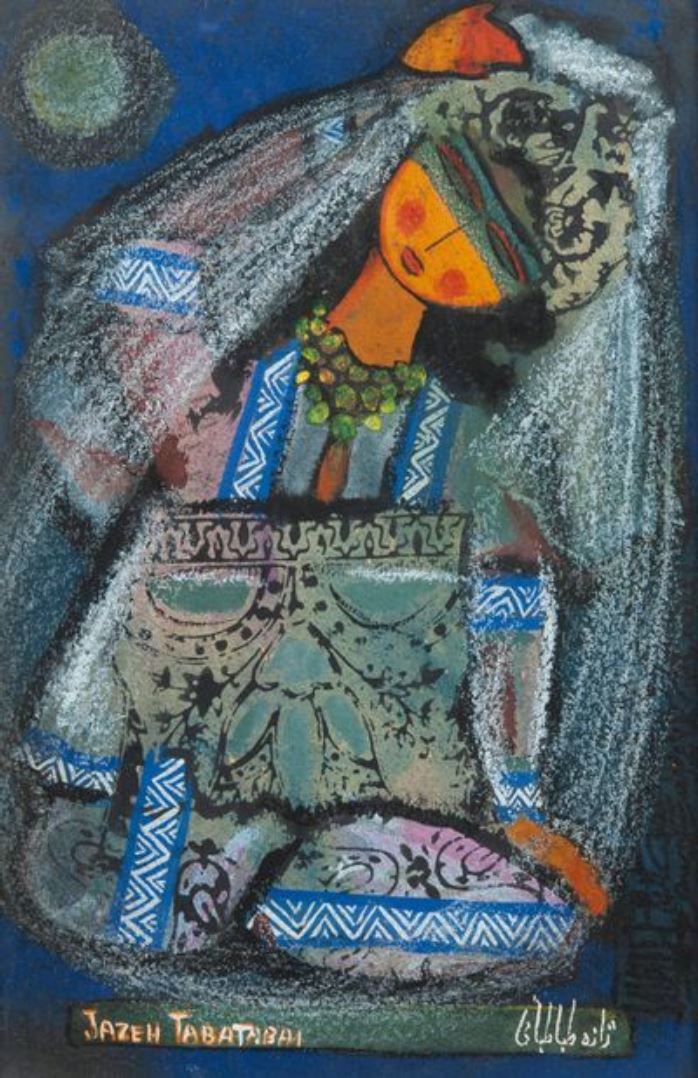 Jazeh Tabatabai, Woman with Veil , 0