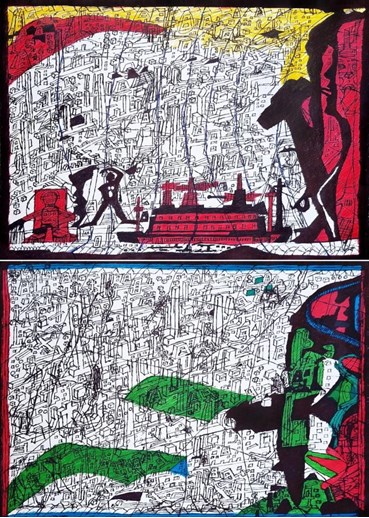 Painting, Kiyavash Danesh, Untitled, 2024, 78030