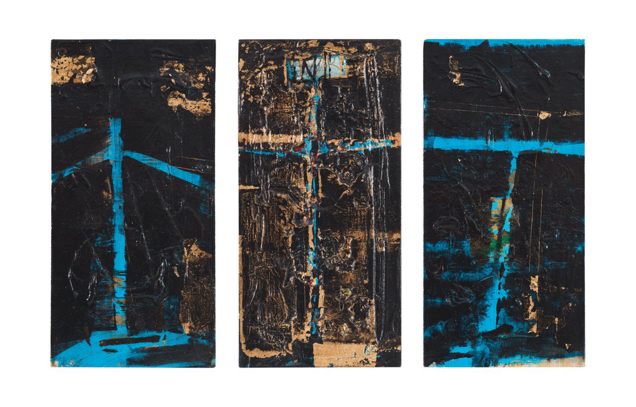 Shahriar Ahmadi, Tree Crosses, 2024