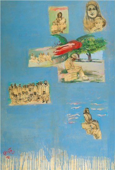 Painting, Shahram Karimi, Red Angel, 2008, 30484