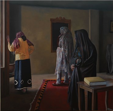 Painting, Amin Nourani, Insecure Realm No. 1, 2010, 38539