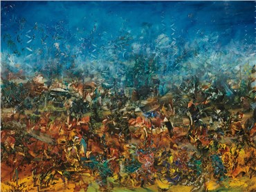 Painting, Ali Banisadr, Nowhere, 2010, 15738