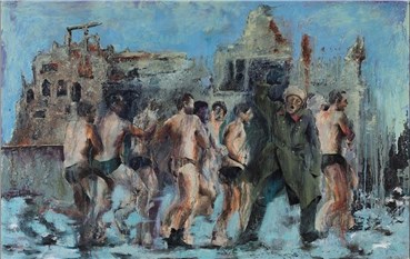 Painting, Amirhossein Zanjani, Warm War, 2013, 2698
