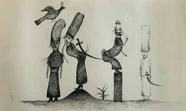 Painting, Ardeshir Mohassess, Untitled, , 72923