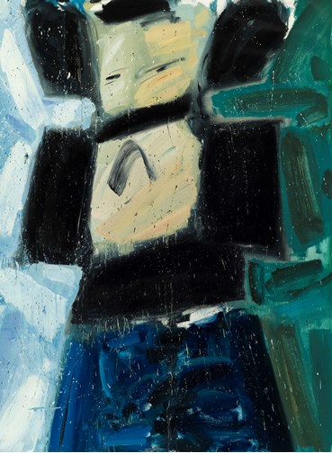 Painting, Amir Khojasteh, Sad Fighter 10, 2021, 45549