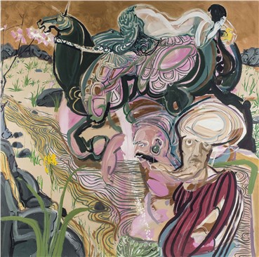 Painting, Rokni Haerizadeh, Shirin and Khosrow, 2007, 14985