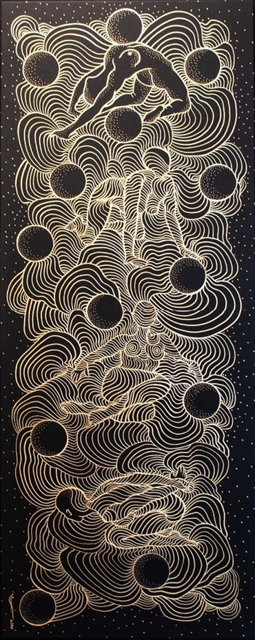 Painting, Mobina Nouri, The Dance of Ascension, 2024, 75252