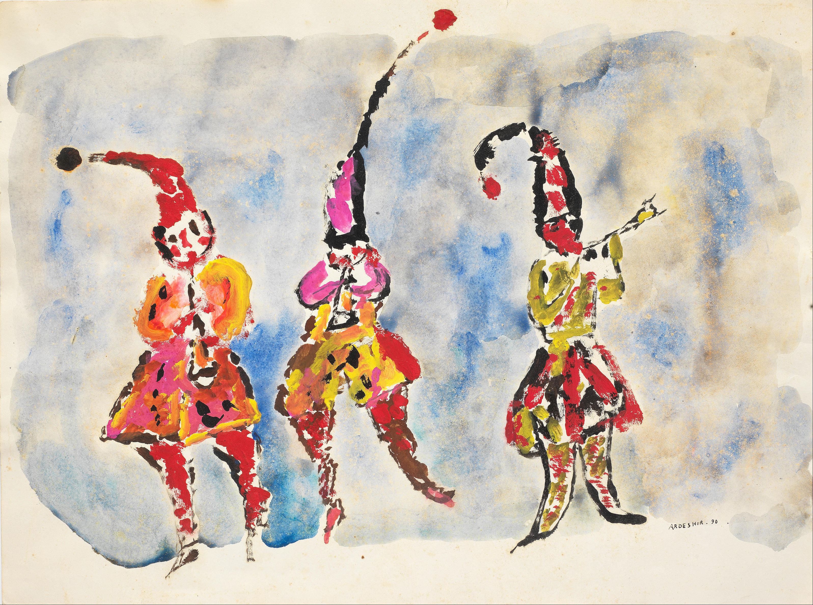 Ardeshir Mohassess, Musicians, 1990