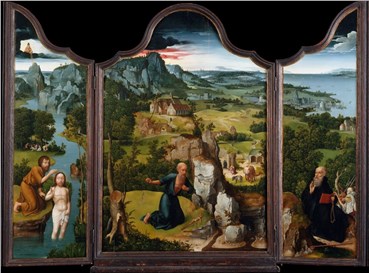 Painting, Joachim Patinir, The Penitence of Saint Jerome, 1512, 22563