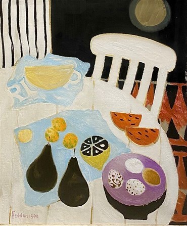 , Mary Fedden, Still Life with Fruit, 1988, 60141