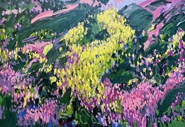 Painting, Majid Faal, Untitled, 2024, 75487