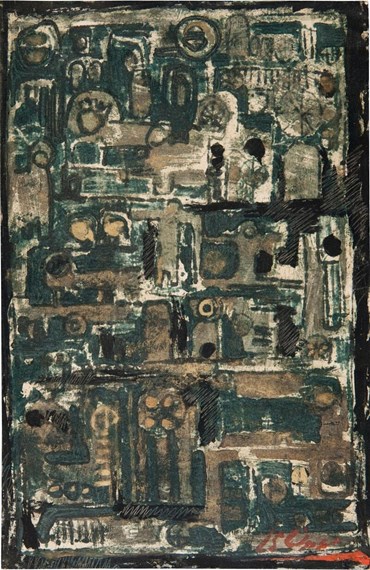 Painting, Massoud Arabshahi, Untitled, 1960, 78447