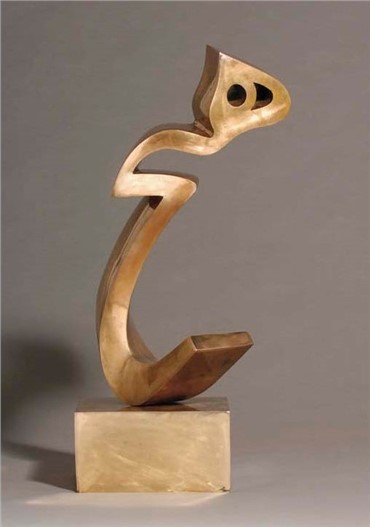 Sculpture, Parviz Tanavoli, Standing Heech, 2005, 19070