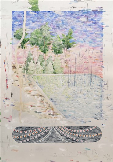 Painting, Sale Sharifi, Badgir, 2020, 29786
