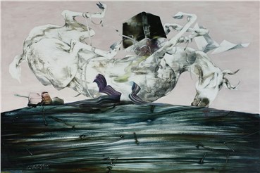 Painting, Omid Hallaj, Untitled, 2015, 27203