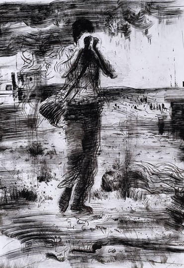 Painting, Omid Moshksar, Untitled, 2024, 75648